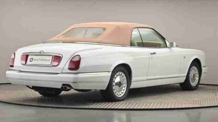 2001 Rolls-Royce Corniche 6.8 CONVERTIBLE LEFT HAND DRIVE