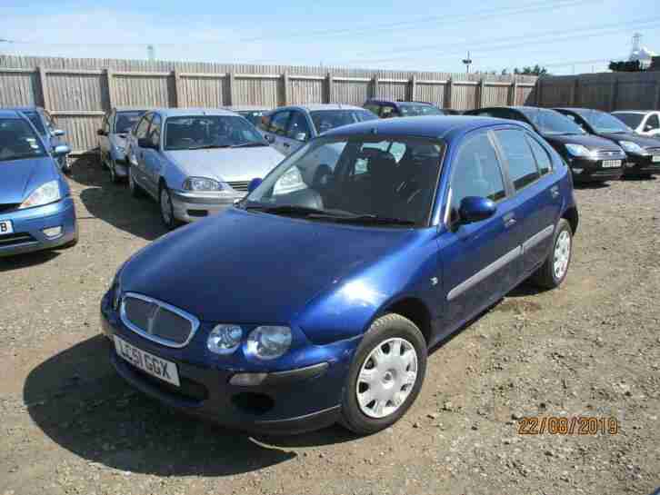 2001 Rover 25 1.4 iL Petrol Manual 5 Door Hatchback Blue 1 Owner Low Mileage