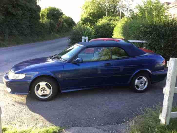 2001 SAAB 9-3 SE BLUE