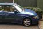 2001 9 3 SE TURBO BLUE CONVERTIBLE