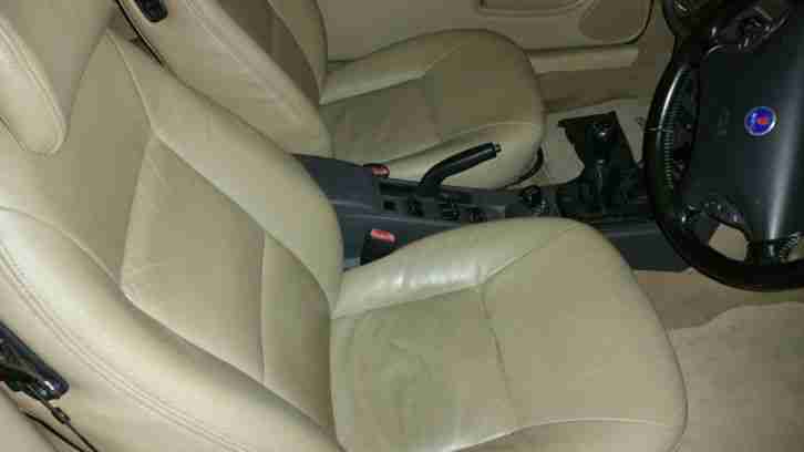 2001 SAAB 9-3 SE TURBO BLUE CONVERTIBLE