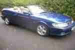 2001 9 3 SE TURBO CONVERTIBLE BLUE FULL