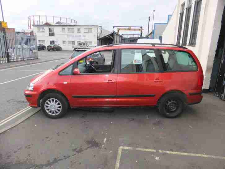 2001 ALHAMBRA TDI S RED FOR SPARES OR