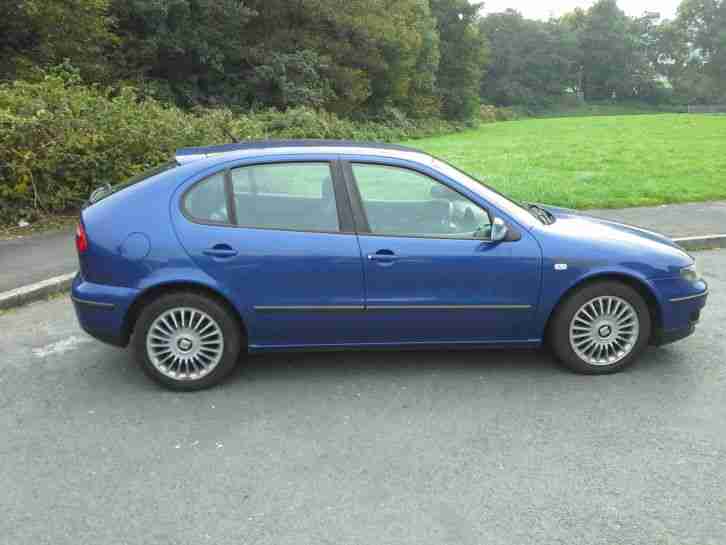 2001 SEAT LEON 20V TURBO CUPRA BLUE