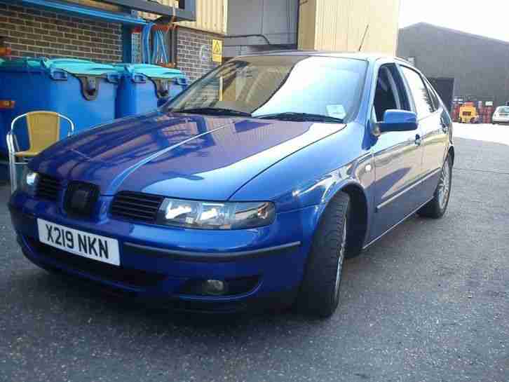 2001 SEAT LEON 20V TURBO SPORT BLUE