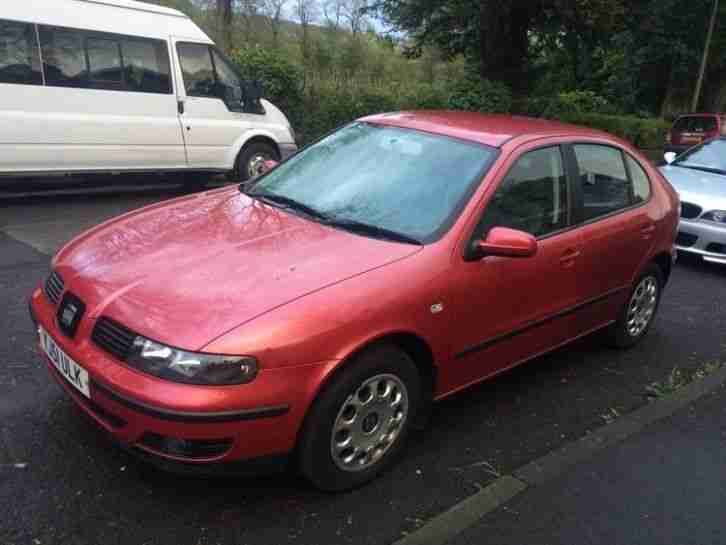 2001 SEAT LEON S 16V RED