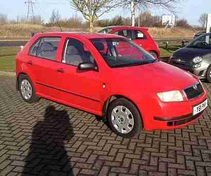 2001 FABIA CLASSIC 8V RED