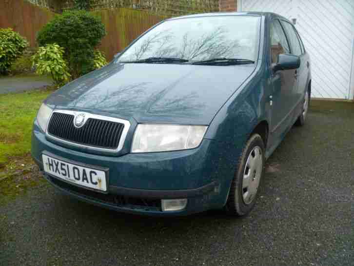 2001 FABIA COMFORT 1.9 SDI GREEN