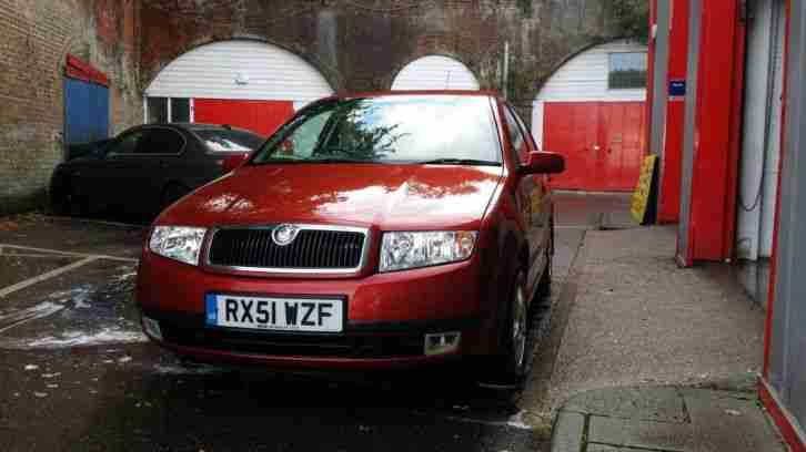 2001 SKODA FABIA ELEGANCE 16V ORANGE