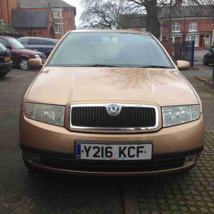 2001 SKODA FABIA ELEGANCE TDI BRONZE
