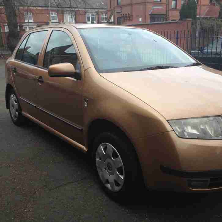 2001 SKODA FABIA ELEGANCE TDI BRONZE