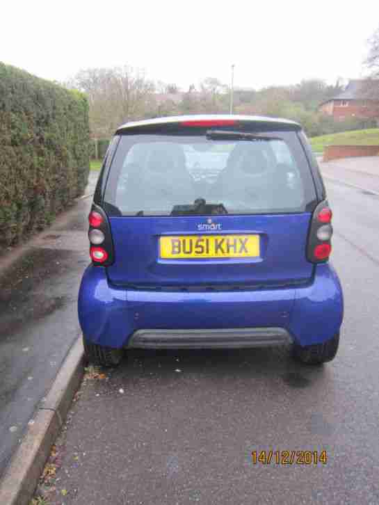2001 SMART CITY PULSE 50 AUTO BLACK/BLUE