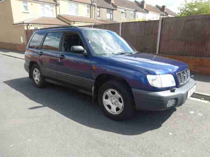 2001 FORESTER ALL WEATHER BLUE GREY