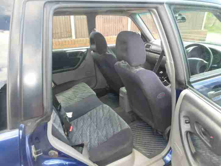 2001 SUBARU FORESTER ALL WEATHER BLUE/GREY