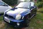 2001 IMPREZA GX AWD BLUE LPG