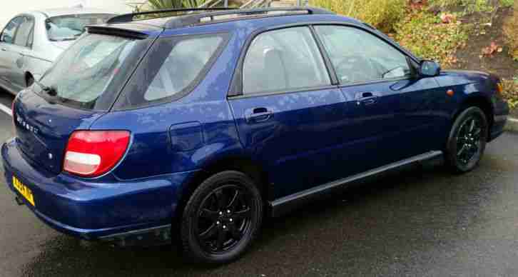 2001 SUBARU IMPREZA GX AWD ESTATE SPORT WAGON 2.0 NON TURBO NO SWAP PX
