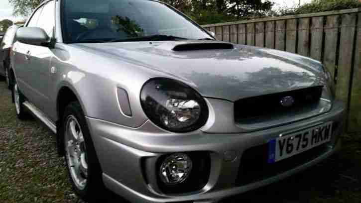 2001 SUBARU IMPREZA GX Wagon AWD SILVER STI/WRX Replica