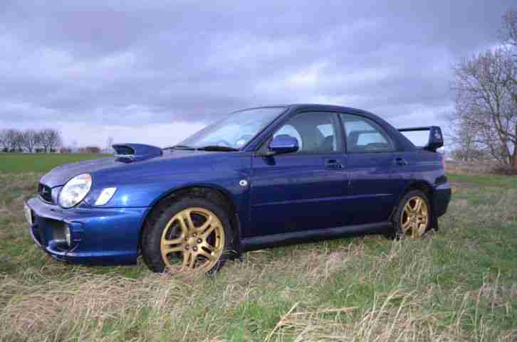 2001 SUBARU IMPREZA WRX BLUE