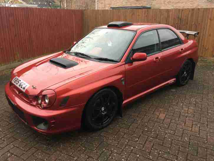 2001 SUBARU IMPREZA WRX RED