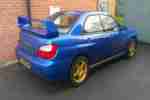 2001 IMPREZA WRX WR BLUE GOLD WHEELS