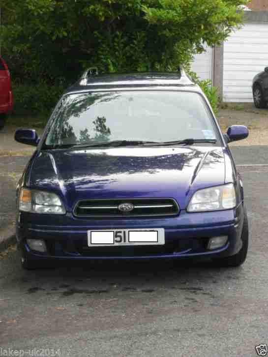 2001 SUBARU LEGACY GL AWD ESTATE BLUE 2000CC WITH CURRENT MOT