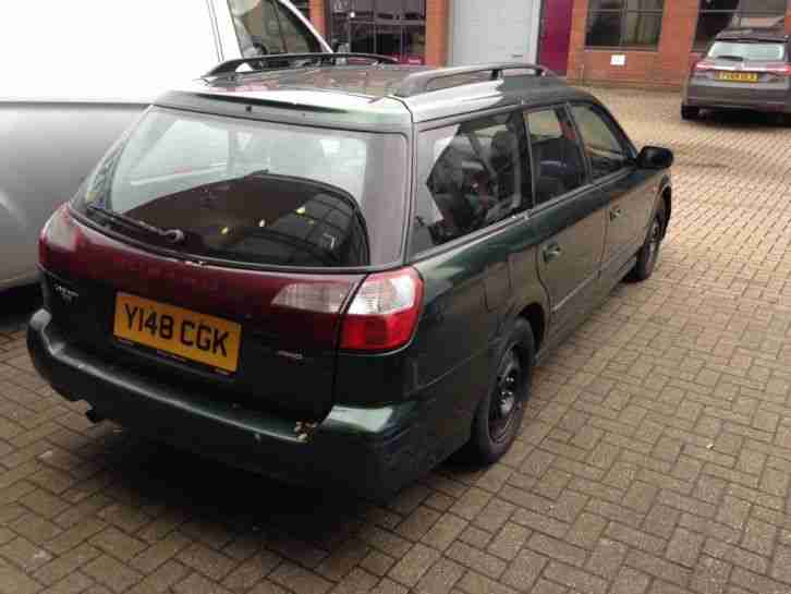 2001 SUBARU LEGACY GL AWD GREEN