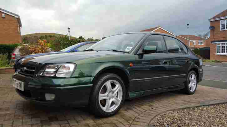 2001 SUBARU LEGACY GX AWD AUTO GREEN * SPARES OR REPAIR*
