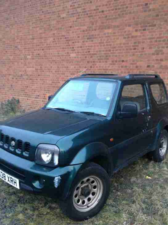 2001 SUZUKI JIMNY JLX GREEN 4 x 4