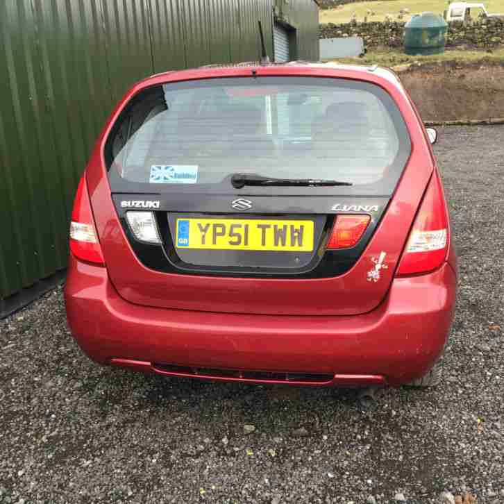 2001 SUZUKI LIANA GL 1.6 WITH MOT NICE CAR GOOD RUNNER