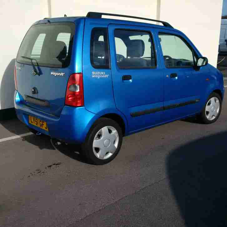 2001 SUZUKI WAGON R+ GL BLUE 1.3 Manual 44,000 Miles 1 Years MOT
