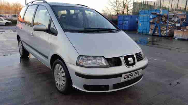 2001 Seat Alhambra 1.9TDi PD ( 7st ) S* OPEN SUNDAY * CARDS ACCEPTED *