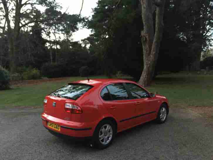 2001 Seat Leon 1.8 20v SE 5 Door Hatchback Red