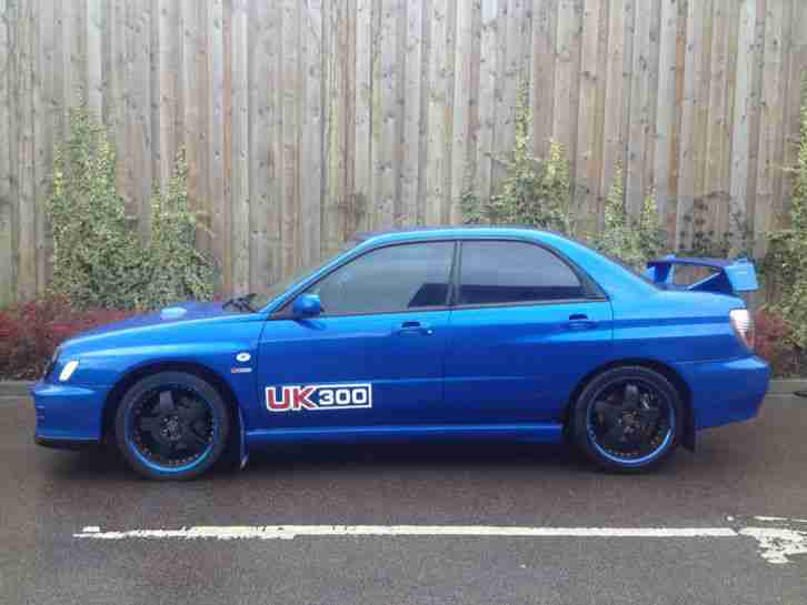 2001 Subaru Impreza 2.0 WRX turbo UK 300 number (45) REAL HEAD TURNER