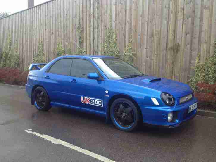 2001 Subaru Impreza 2.0 WRX turbo UK 300 number (45) REAL HEAD TURNER