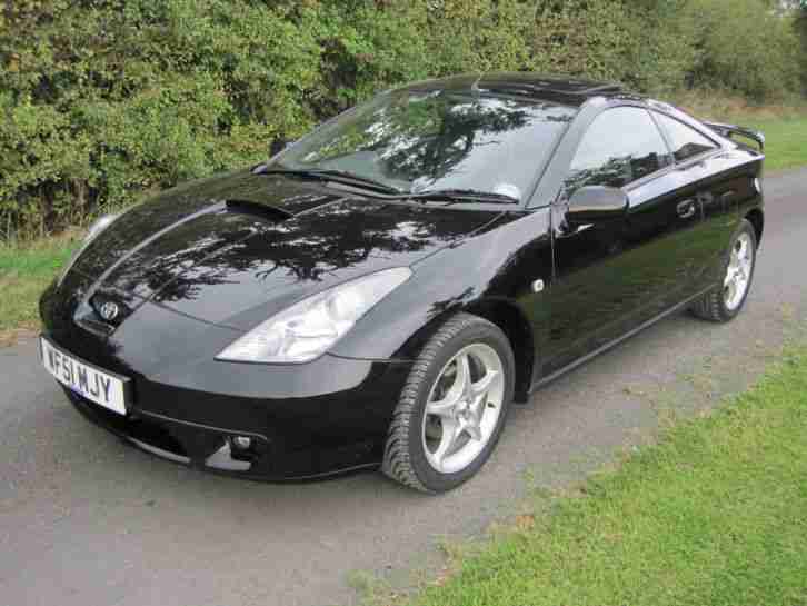 2001 TOYOTA CELICA VVTI COUPE - BLACK - 1 OWNER - LOW MILEAGE
