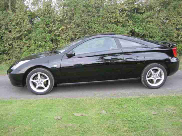 2001 TOYOTA CELICA VVTI COUPE - BLACK - 1 OWNER - LOW MILEAGE