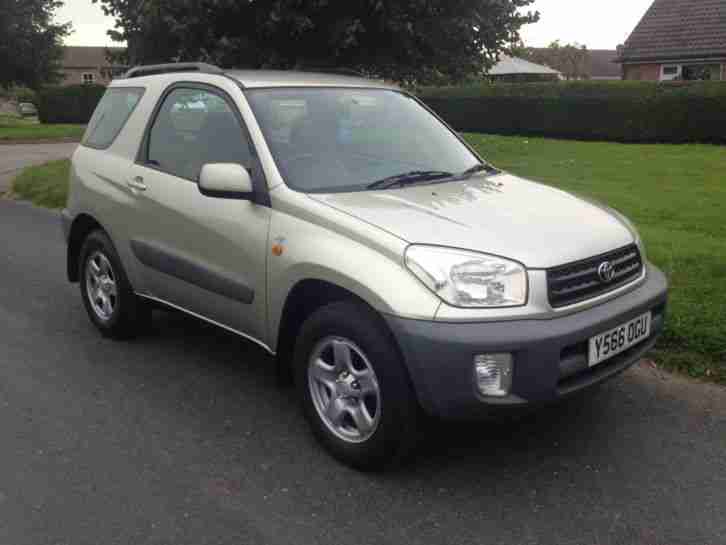 2001 RAV4 1.8NV LOW MILEAGE, SERVICE