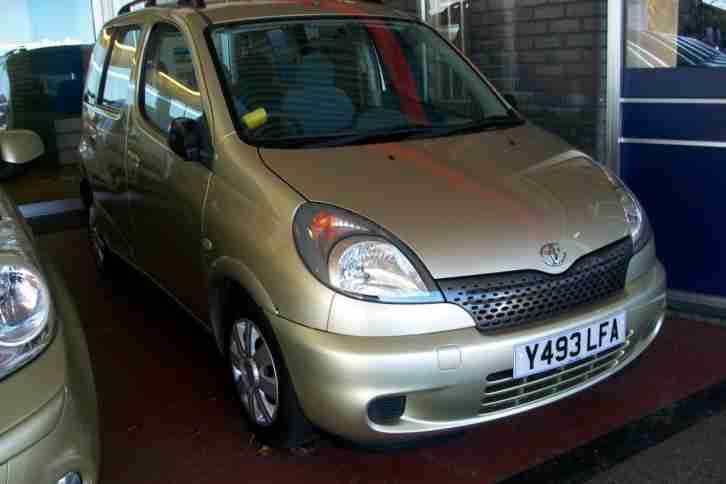 2001 TOYOTA YARIS 1.3 VERSO GS VVT-I PETROL