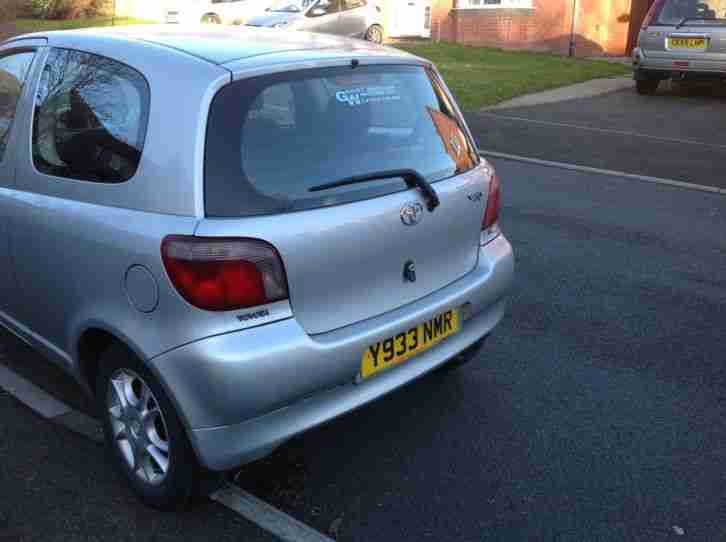 2001 TOYOTA YARIS GLS AUTO SILVER
