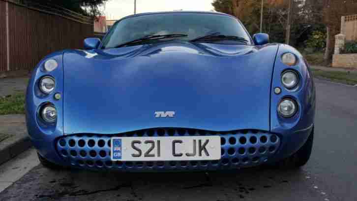 2001 TVR TUSCAN 4.0 BLUE DAMAGED SALVAGE UNRECORDED HPI CLEAR