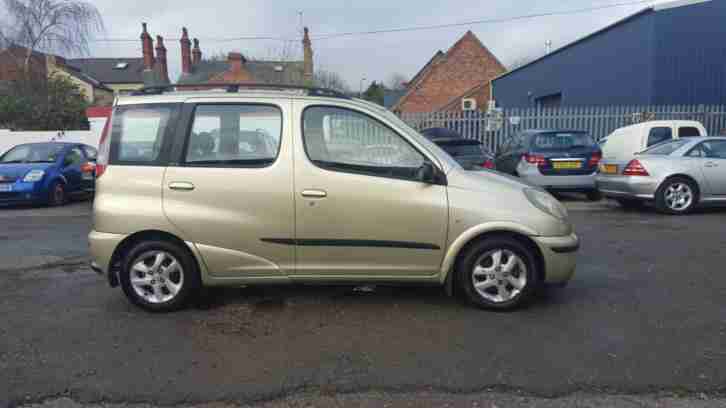 2001 Toyota Yaris 1.3 VVTi Verso GLS * Full service history * Full M.O.T Nov 16