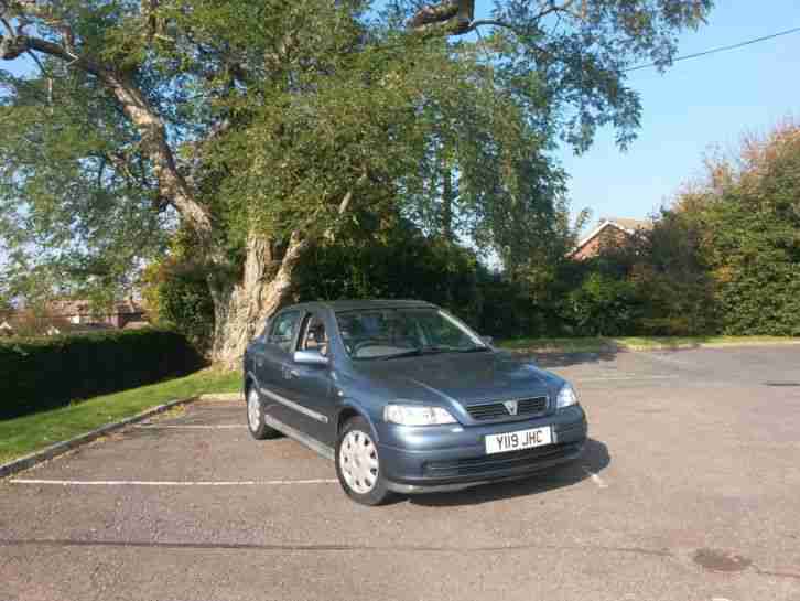 2001 VAUXHALL ASTRA CLUB 8V BLUE