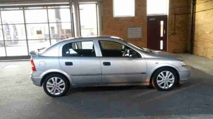 2001 VAUXHALL ASTRA SRI 16V SILVER MOT 03 15