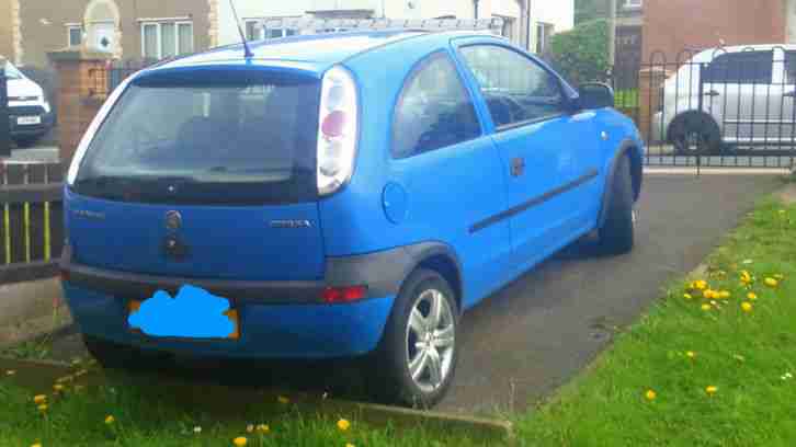 2001 VAUXHALL CORSA COMFORT 12V BLUE
