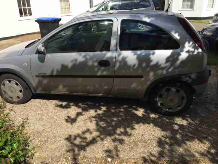 2001 VAUXHALL CORSA COMFORT 12V SILVER