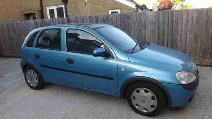 2001 CORSA COMFORT 16V BLUE