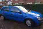 2001 VAUXHALL CORSA COMFORT 16V BLUE