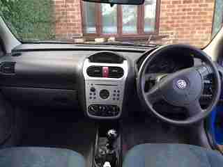 2001 VAUXHALL CORSA COMFORT 16V BLUE