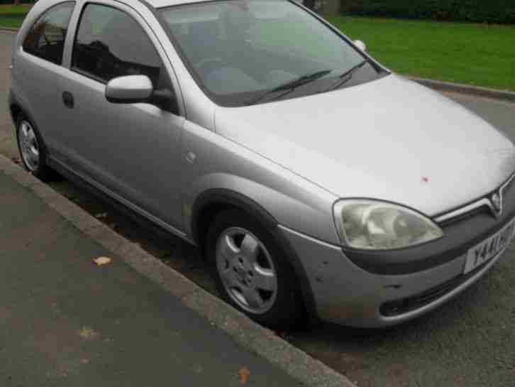 2001 CORSA ELEGANCE 16V SILVER 1 yr