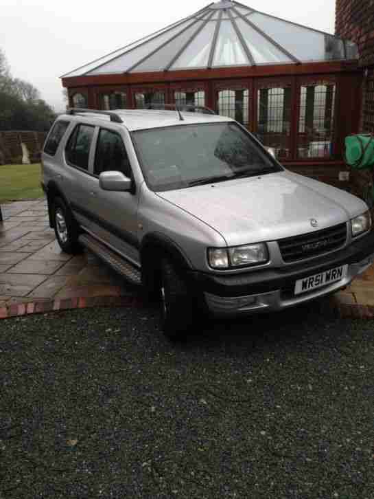 2001 VAUXHALL FRONTERA LIMITED DTI SILVER,